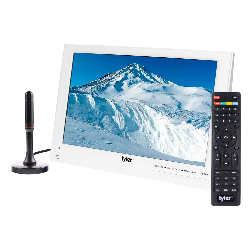 13.3” Portable TV LCD Monitor 1080P Rechargeable Lithium Battery I4621
