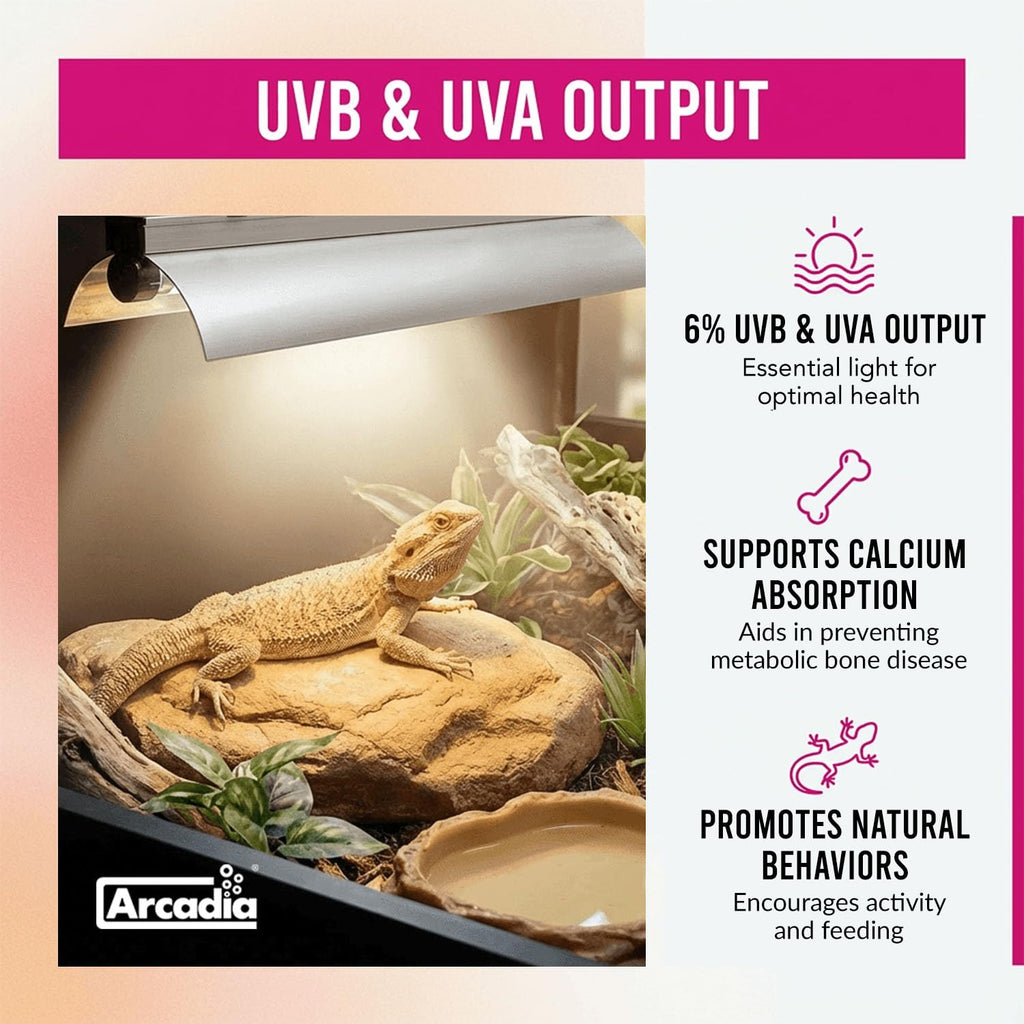 36" 39 Watts 6% UVB Reptile Light Fixture Kit W247