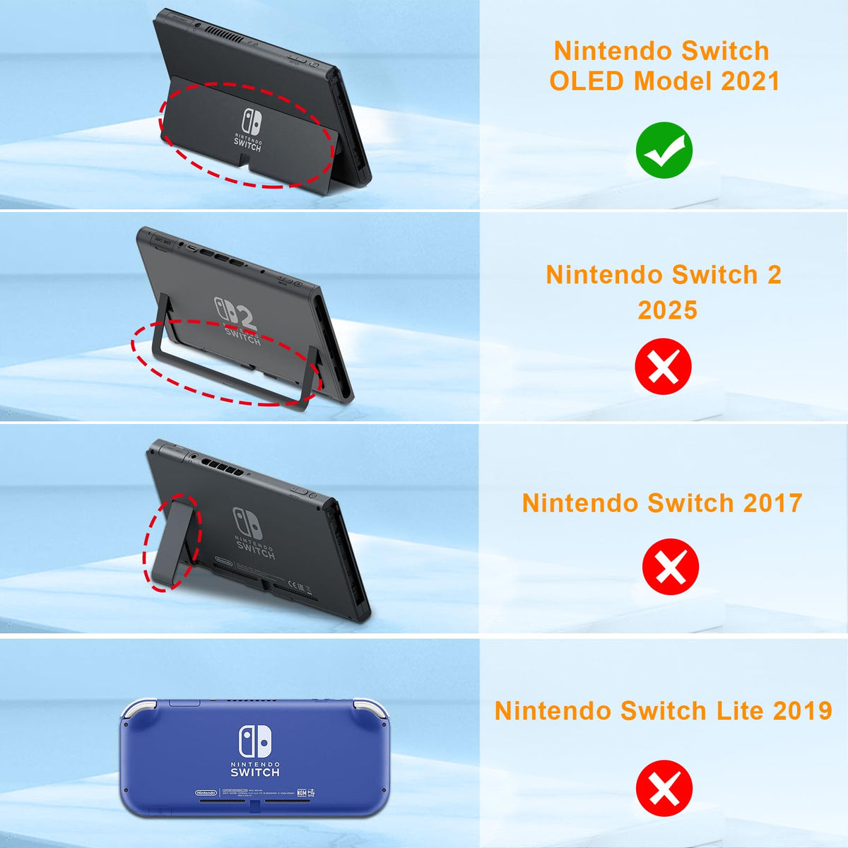 Kid-Friendly Case for Nintendo Switch OLED Model S569803