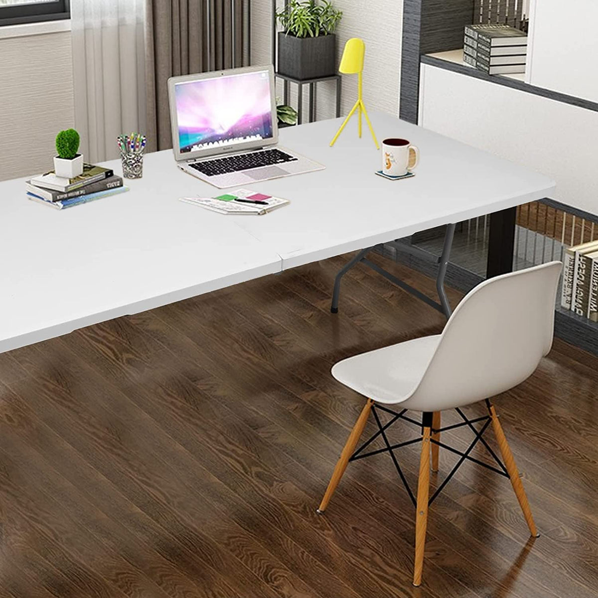 White Folding Table N72484