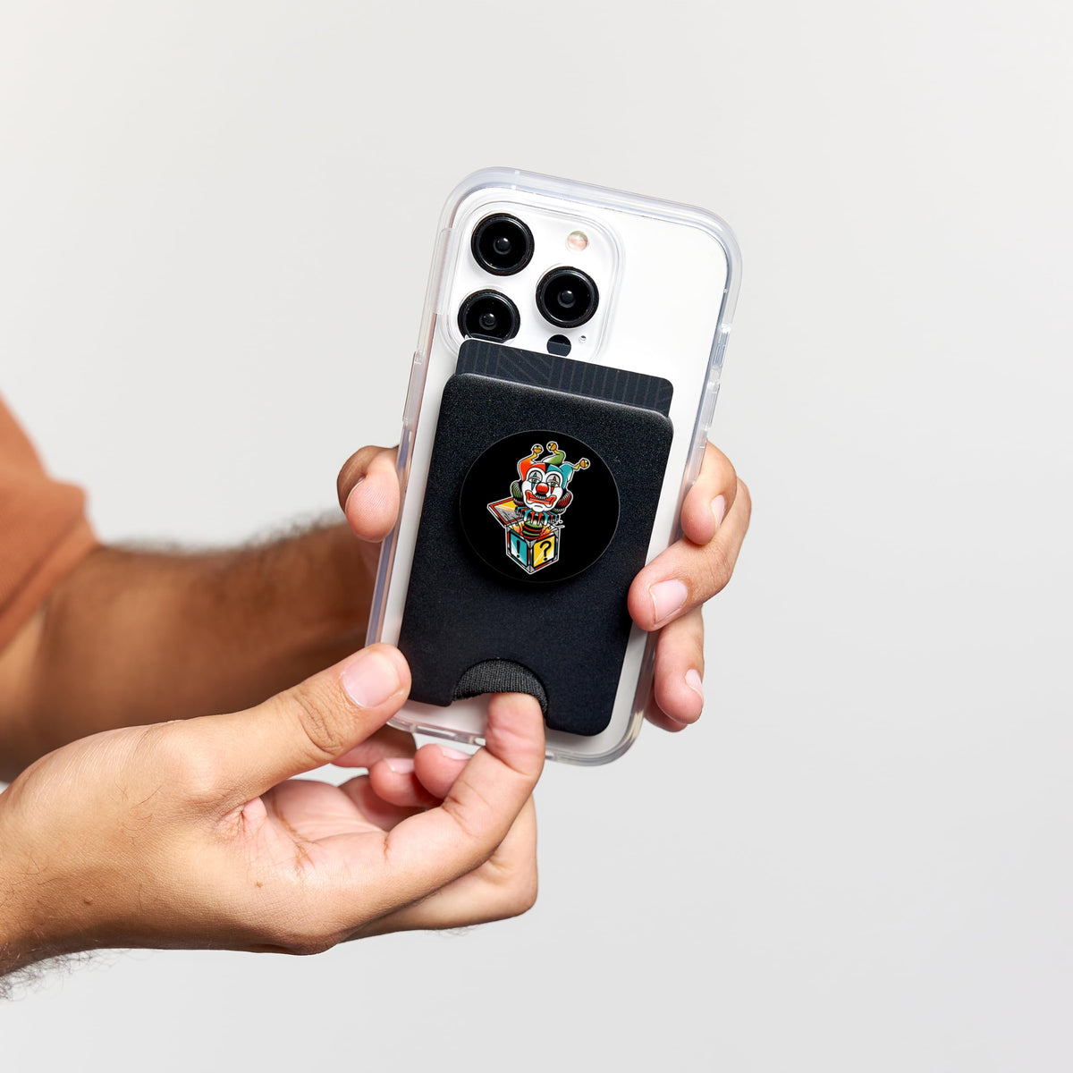 Clown Jester PopWallet for MagSafe I228