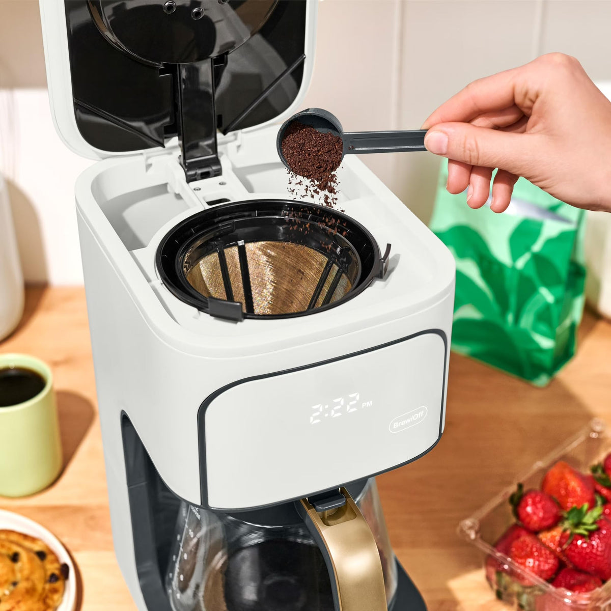12-Cup Programmable Drip Coffee Maker N391960