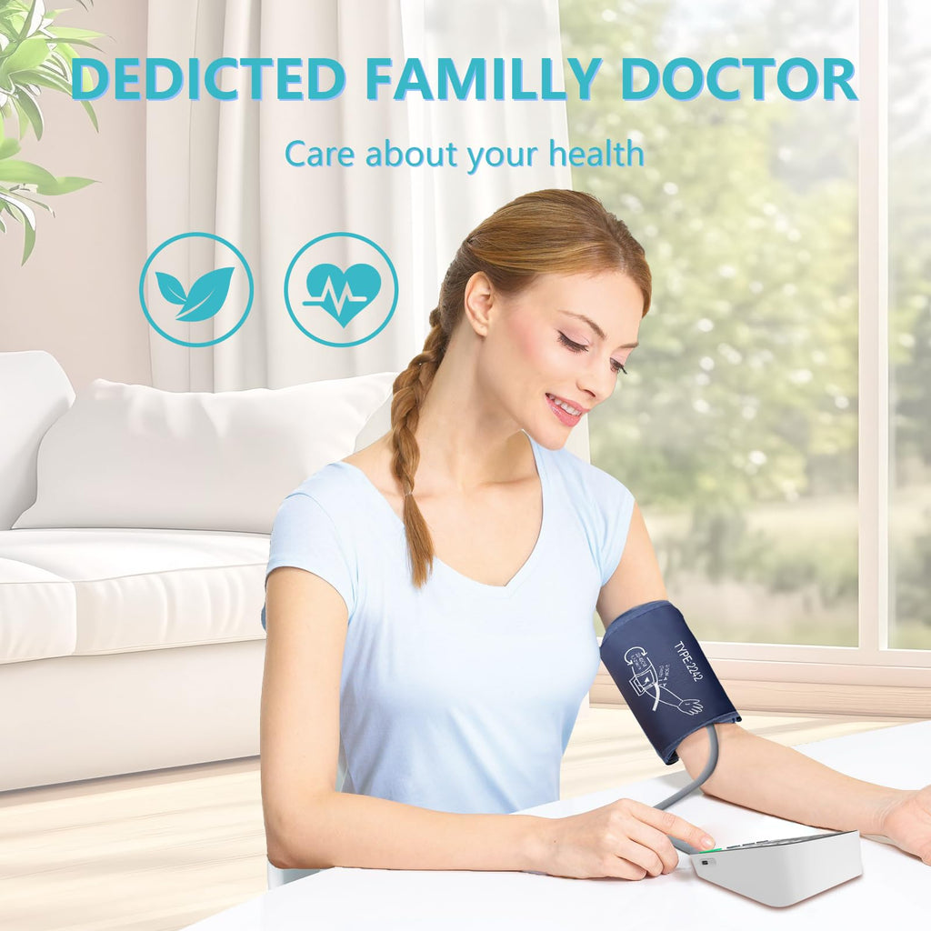 Automatic Upper Arm Blood Pressure Monitor with 5.4 inch LED Screen H413644
