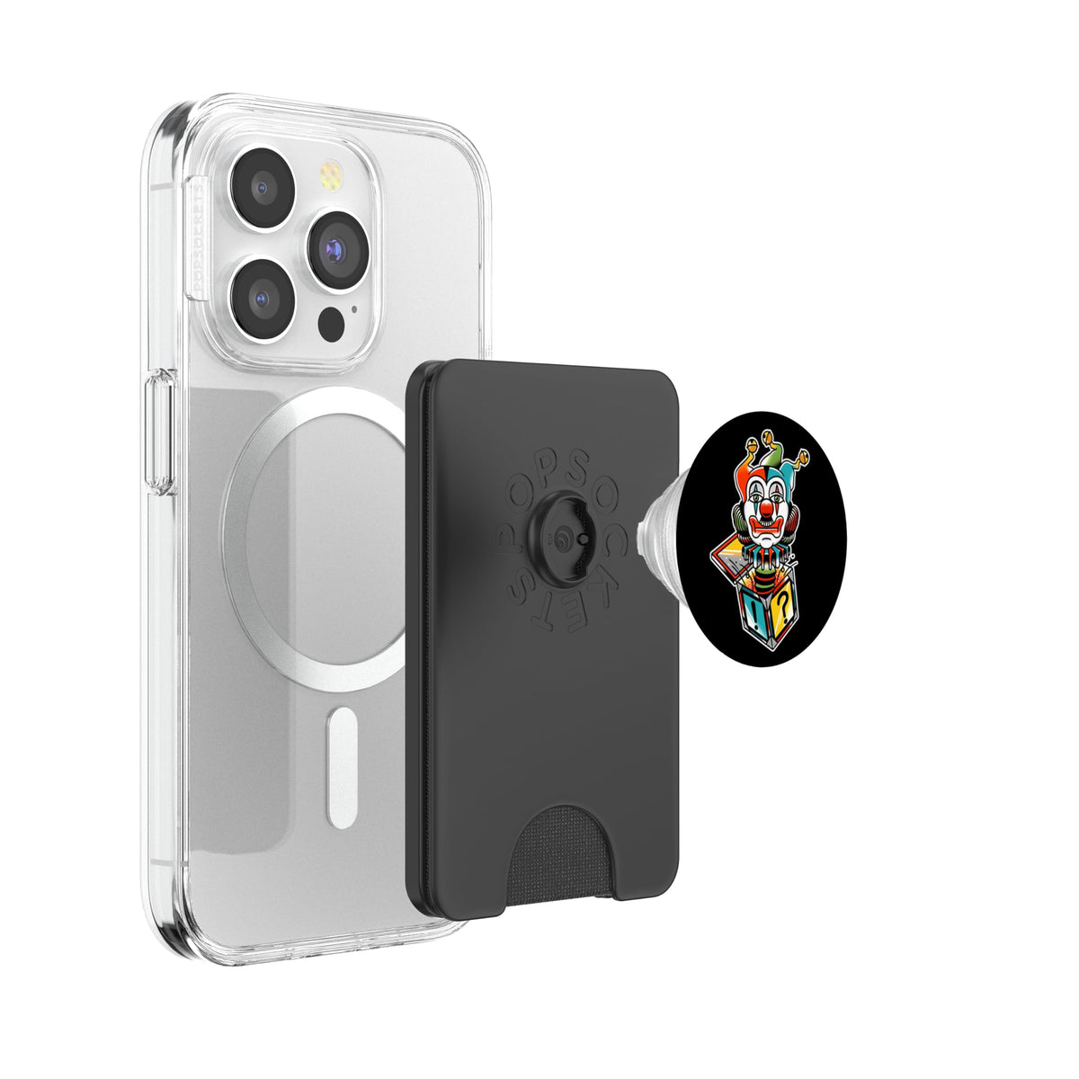 Clown Jester PopWallet for MagSafe I228
