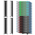 4-Pack Wall Mount DVD Holder Metal Video Game Storage Rack Z519