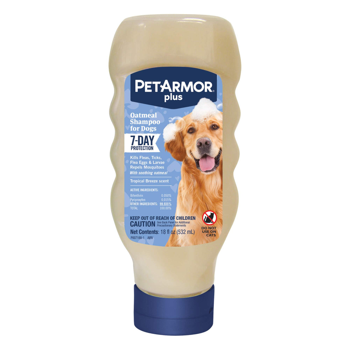 Oatmeal Flea & Tick Shampoo Dogs 18oz C18028