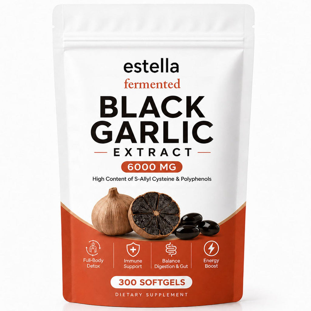 Fermented Black Garlic Extract Softgels, Vegan, Non-GMO, 300 Count M31872