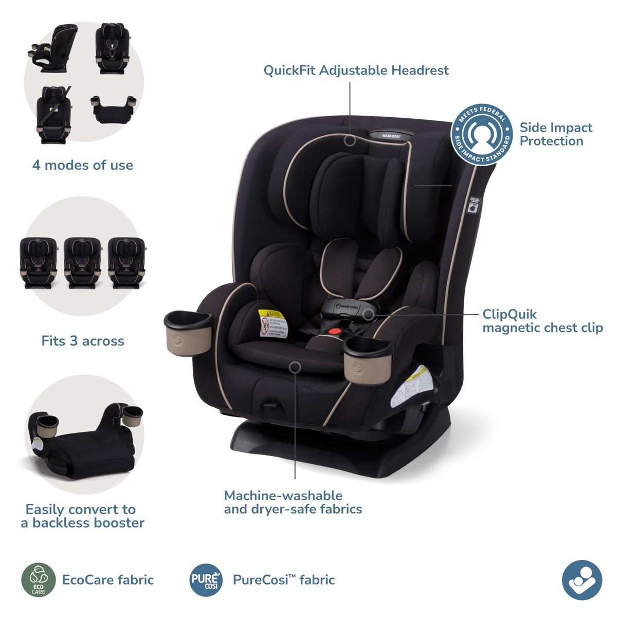 4-in-1 Convertible Car Seat P531