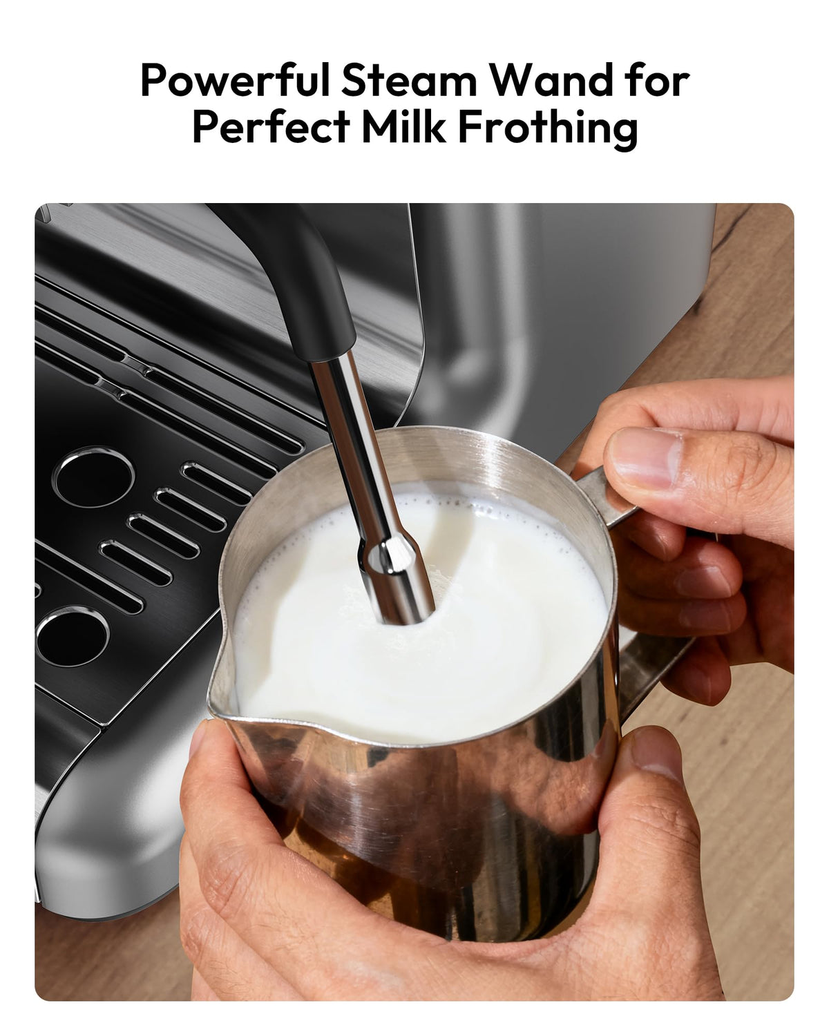 Espresso Machine with Grinder and Milk Frother F87747