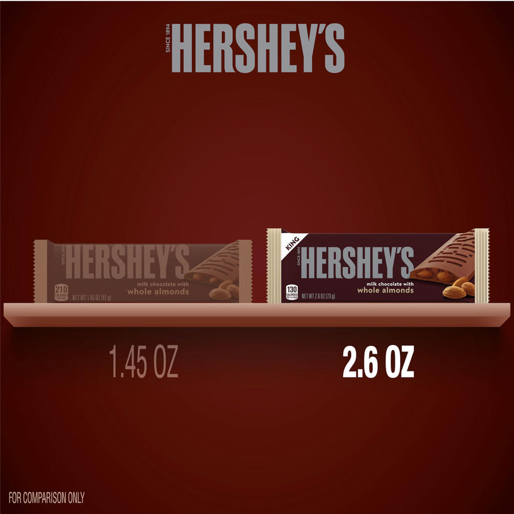 Milk Chocolate with Whole Almonds Candy Bar 2.6 oz O955576