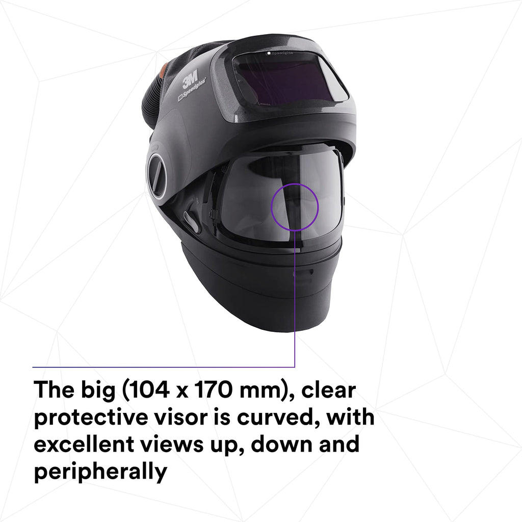 Heavy-Duty Welding Helmet with PAPR Assembly L2937