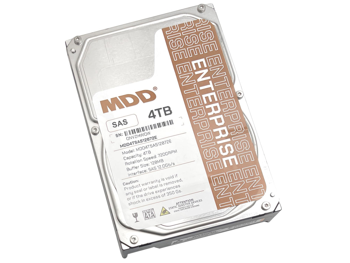 4TB 7200RPM 128MB Cache SAS 12Gb/s 3.5inch Internal Enterprise Hard Drive V822866