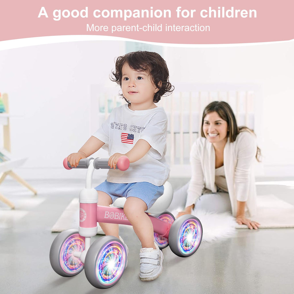 Baby Balance Bike 4 Wheels No Pedal J3742