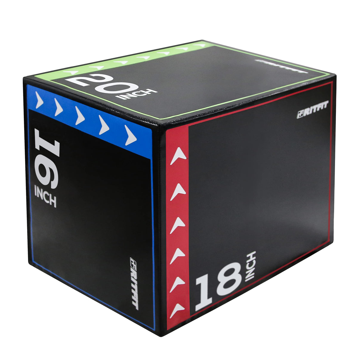 3 in 1 Foam Plyo Box 30”x24”x20” 440lb Weight Capacity F6705