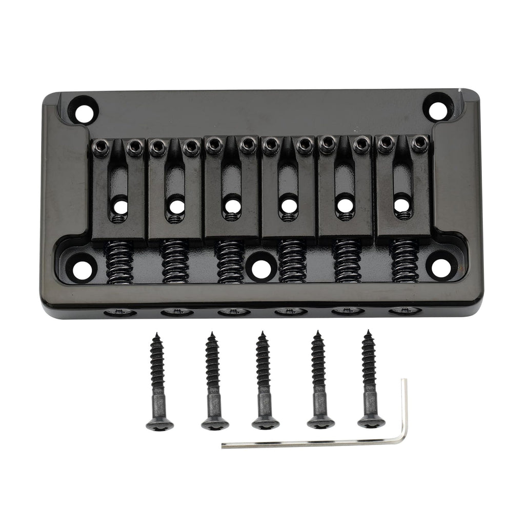 Black Non-tremolo Hardtail Bridge X52691