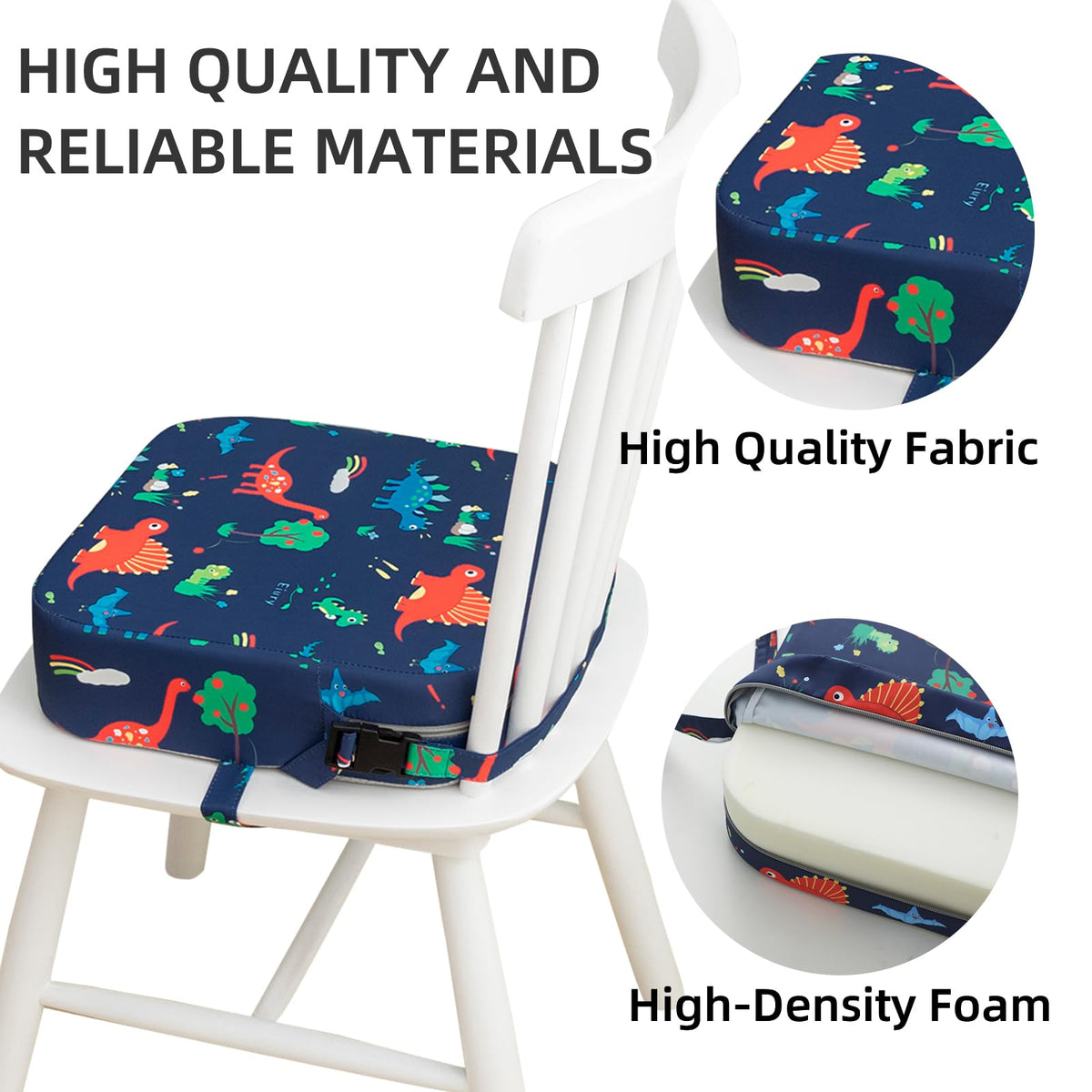 Portable Kids Booster Seat with Safety Buckles B27410