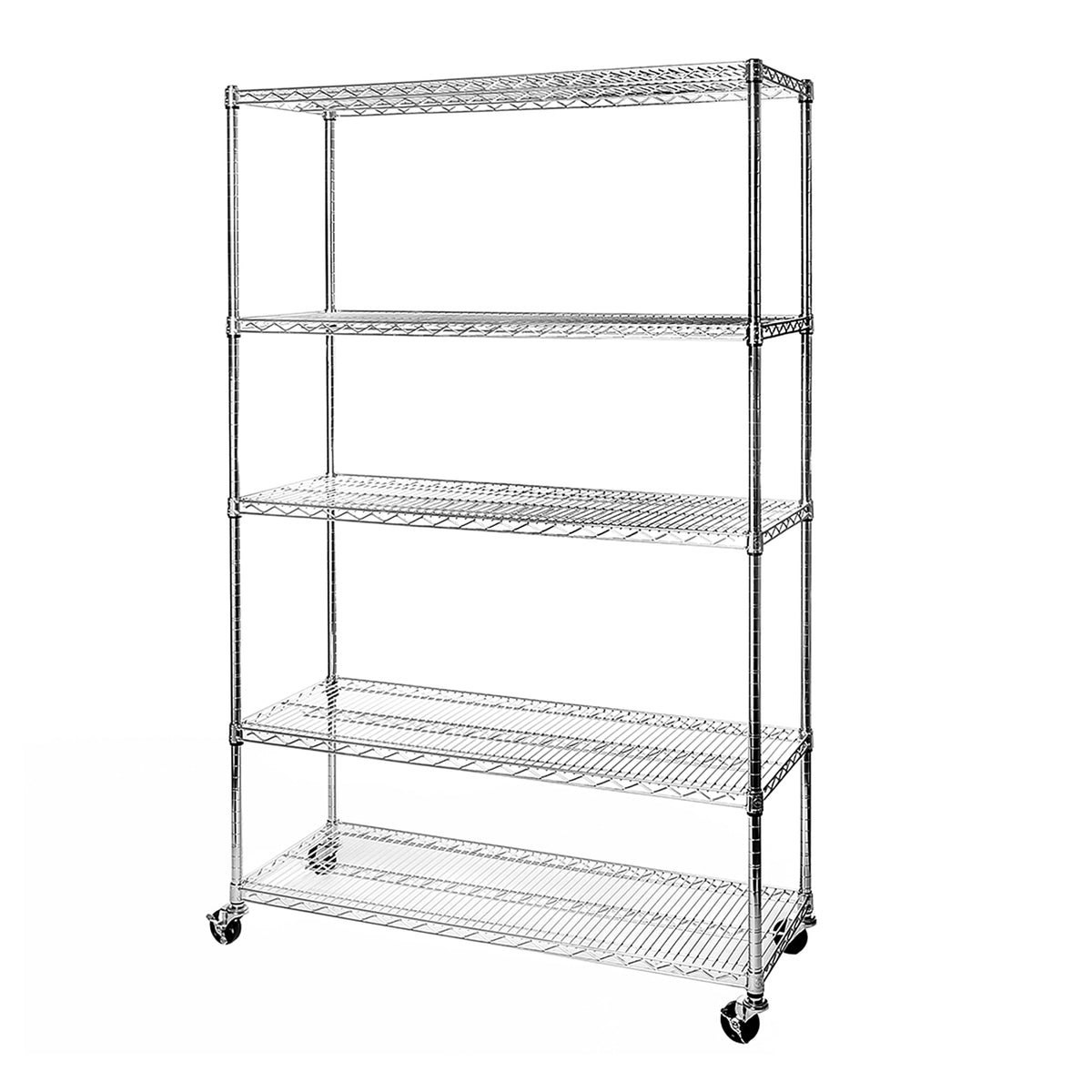 5-Tier Solid Steel Wire Shelving Rack N988