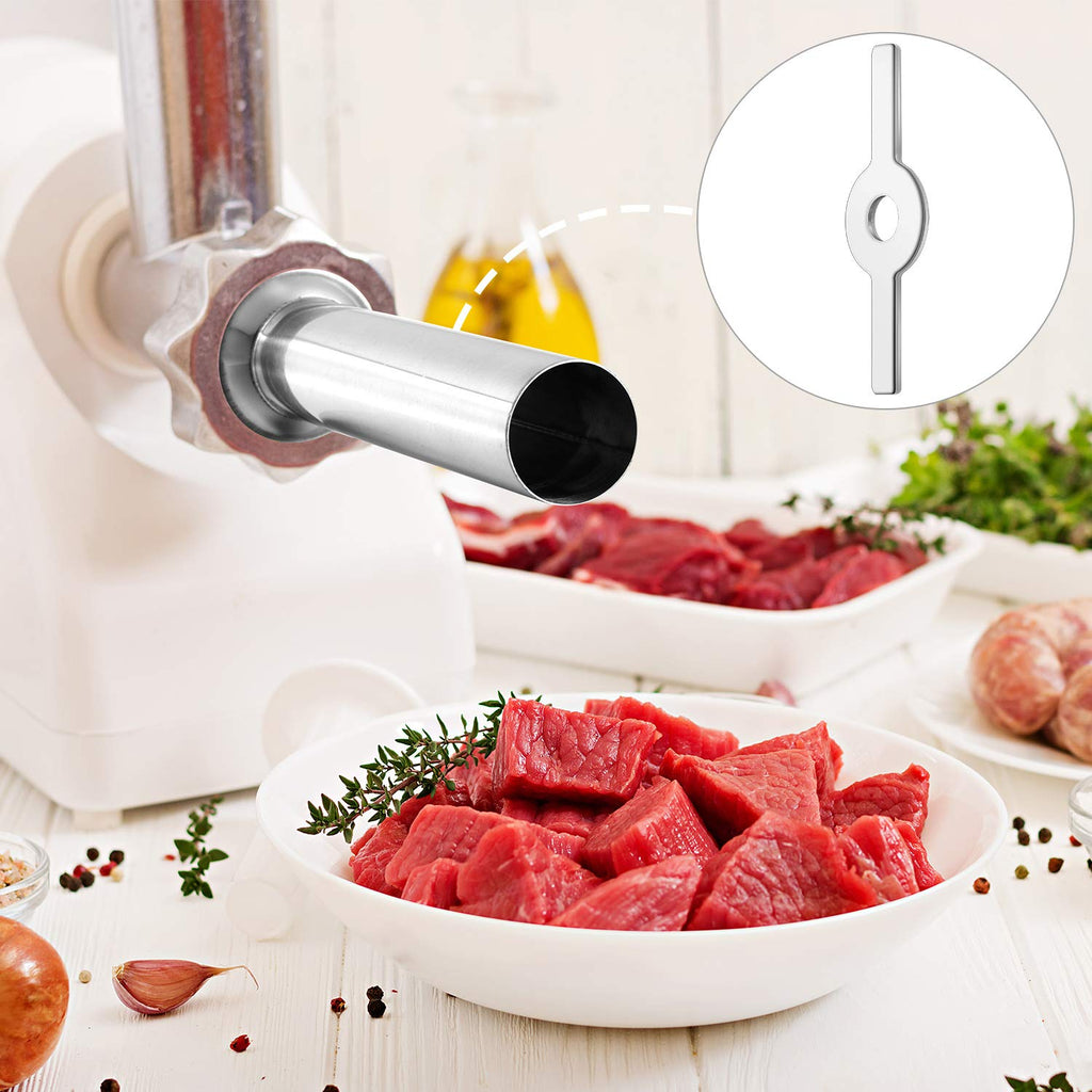 4 Pcs Stainless Steel Sausage Stuffer Tubes W273447