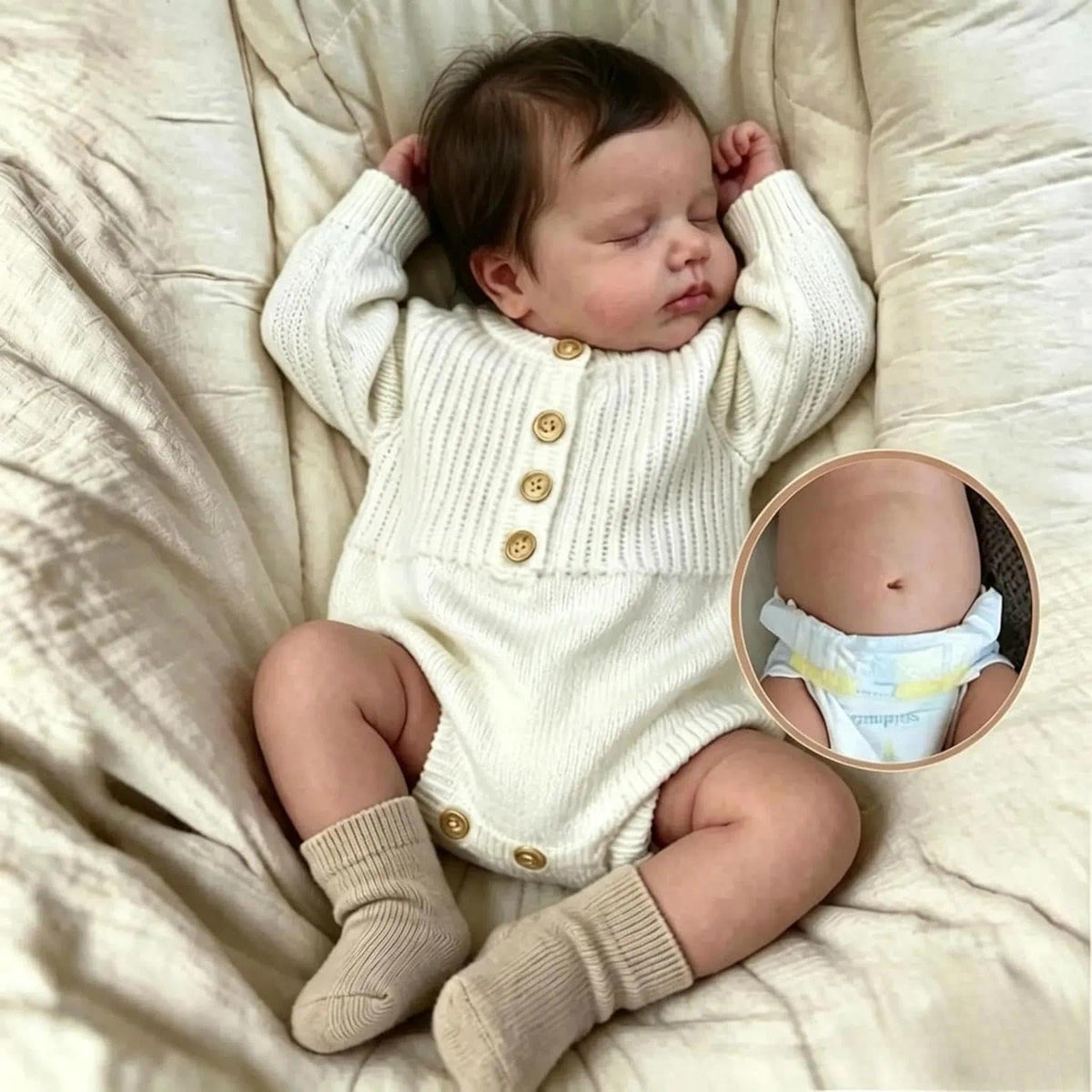 Washable 20'' Reborn Baby Doll E5479