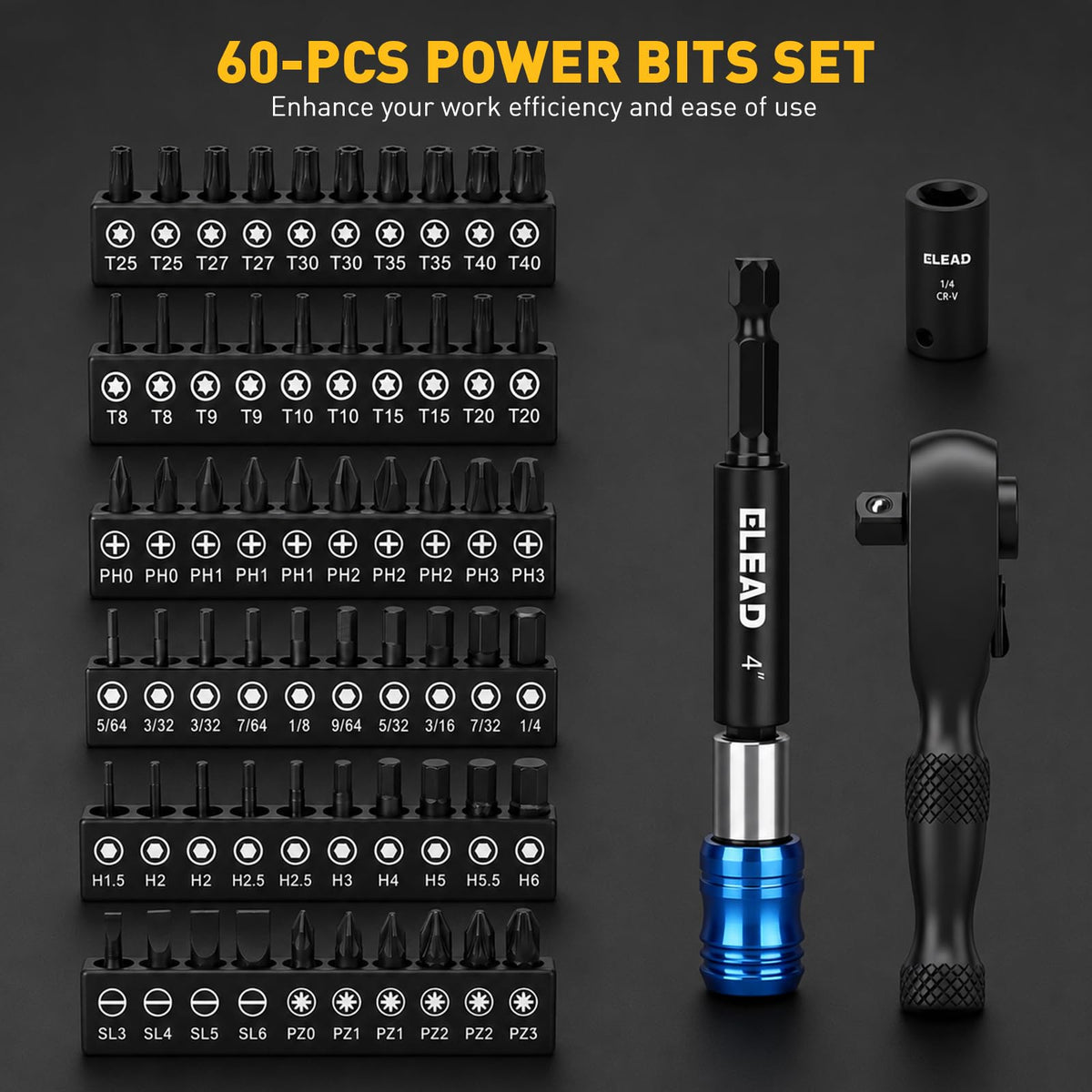 148-Piece SAE/Metric Mechanics Tool Set S1020
