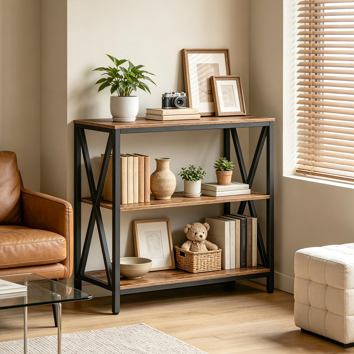 31.5" 3-Tier Console Table M64291