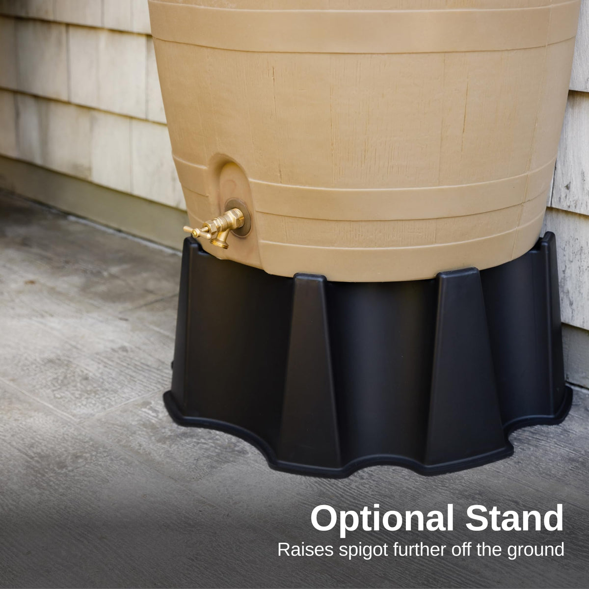 50-Gallon Rain Water Collection Barrel with Brass Spigot L794
