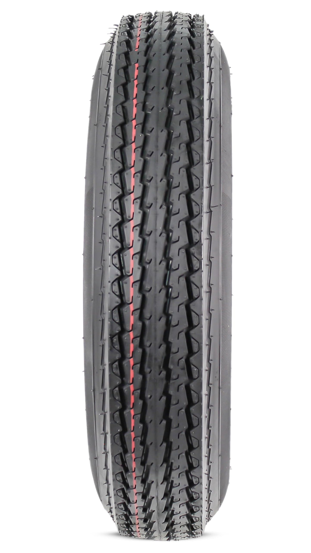 12 Inch 5 Lug Black Trailer Tire Rim Assembly V723