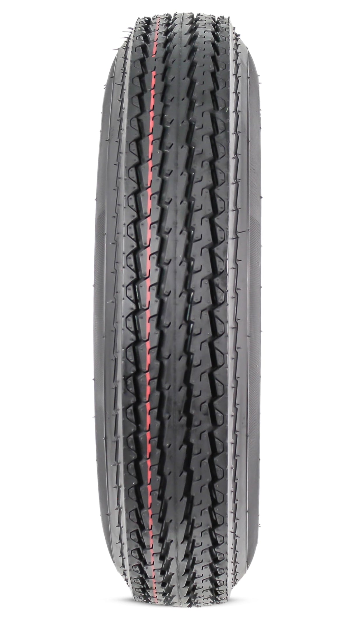12 Inch 5 Lug Black Trailer Tire Rim Assembly V723