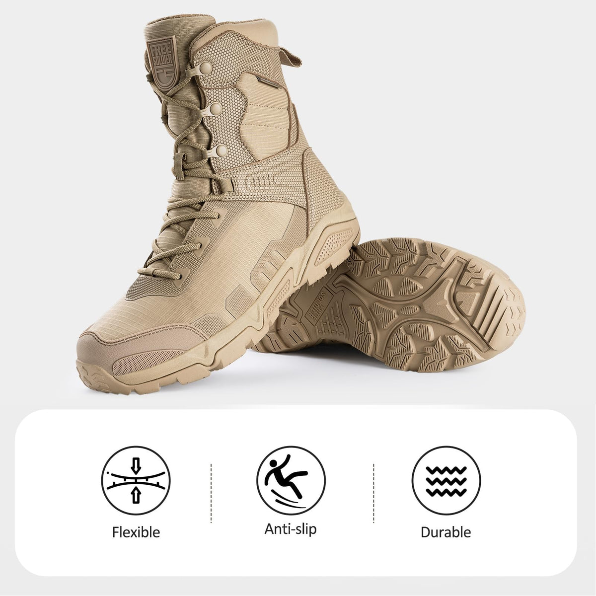 Men's Waterproof Tactical Work Boots G312001