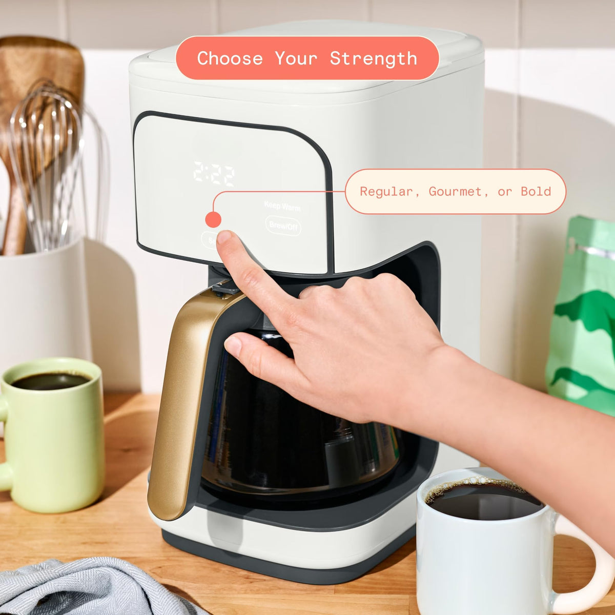 12-Cup Programmable Drip Coffee Maker N391960