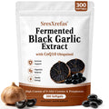 Black Garlic Extract with CoQ10, 300 Softgels O3323
