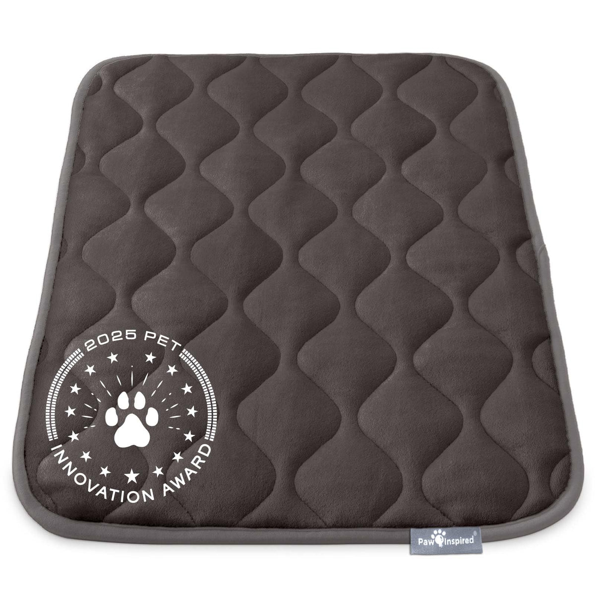 Washable Padded Crate Mats for Dogs Gray 29x18 Inch T949