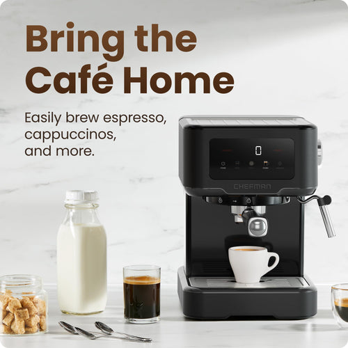 15 Bar Digital Espresso Machine with Steam Wand K913453