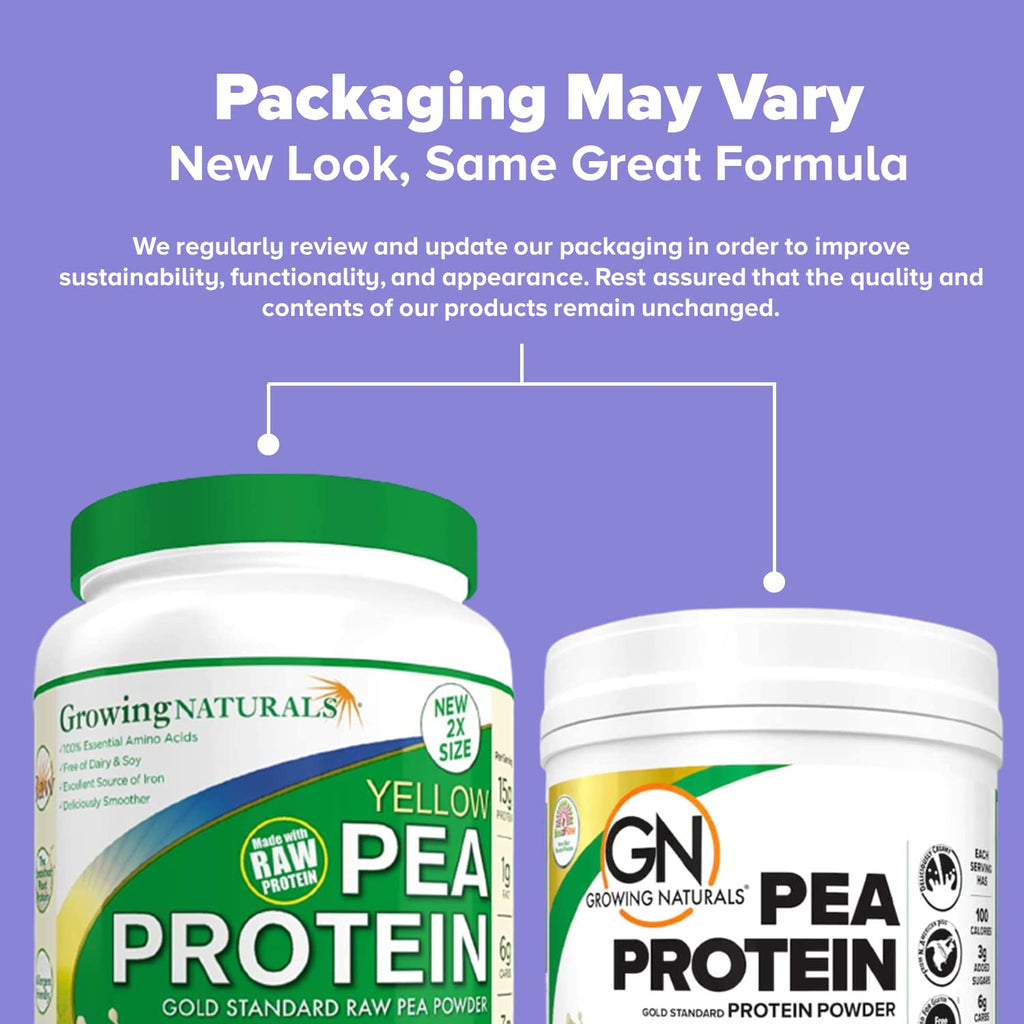 Raw Pea Protein Powder, Vegan Plant Based, BCAA, Low-Carb, Low-Sugar, Unflavored, 2 Pound D757