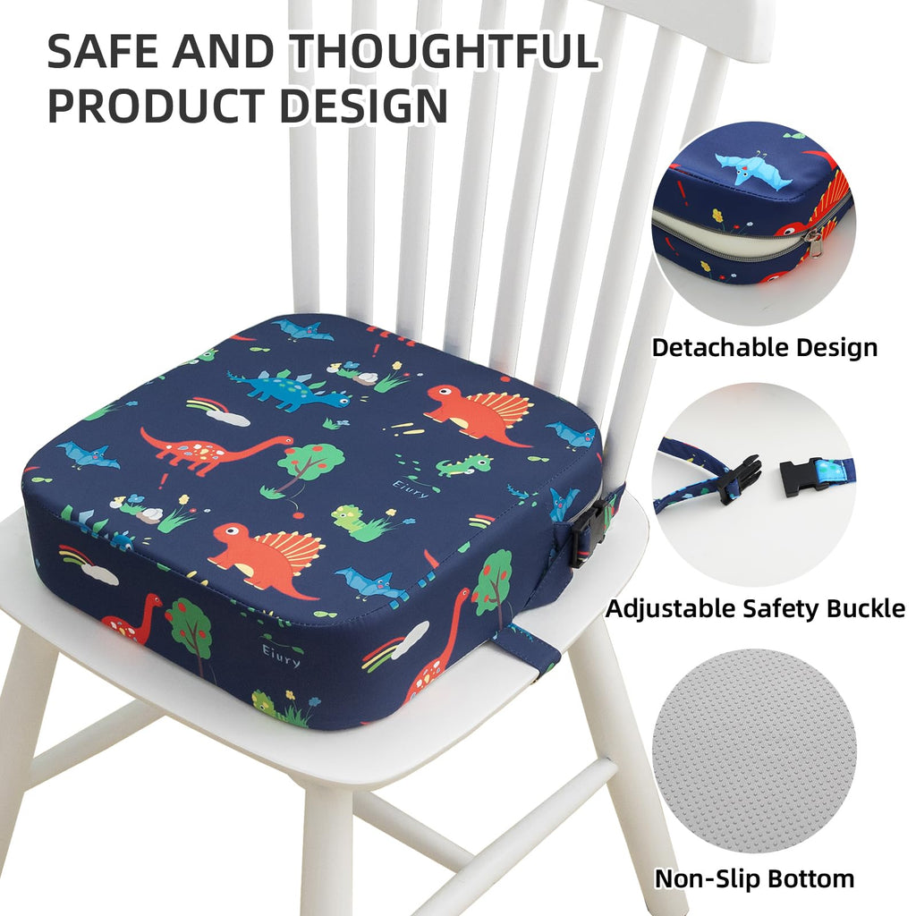 Portable Kids Booster Seat with Safety Buckles B27410