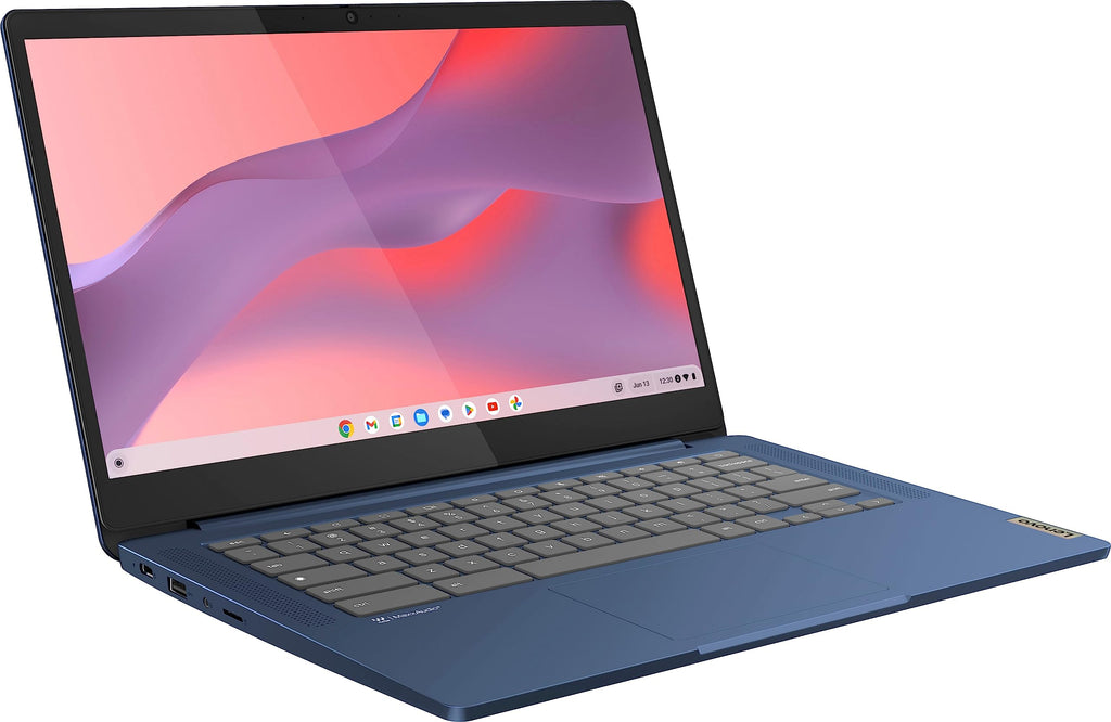 14'' FHD Touchscreen Slim Light Laptop Computer, 4GB RAM, 64GB eMMC, Chrome OS, Abyss Blue H4094