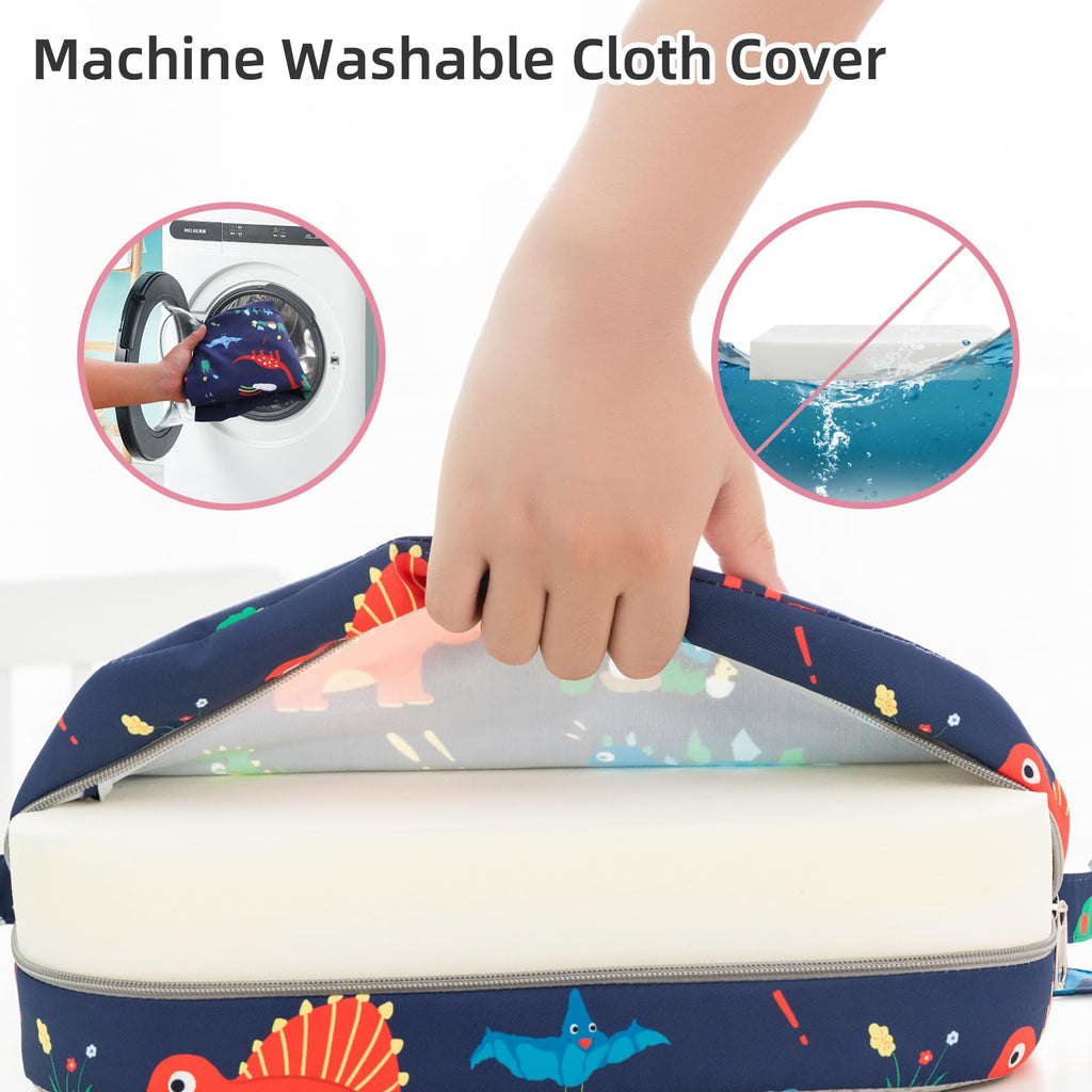 Portable Kids Booster Seat with Safety Buckles B27410