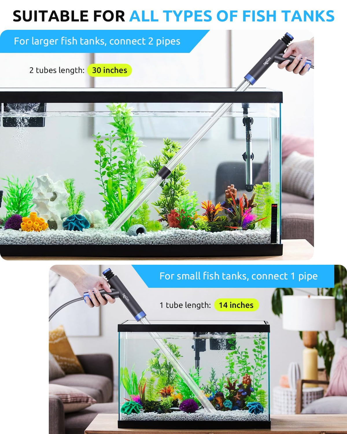 Aquarium Siphon Vacuum Cleaning Kit S897