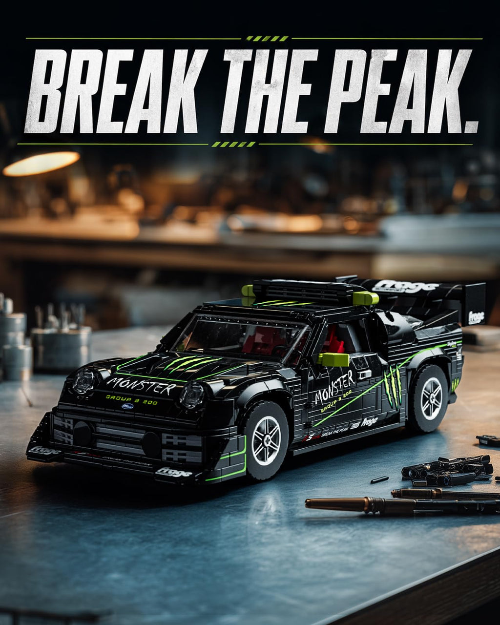 Race Car Building Set B856