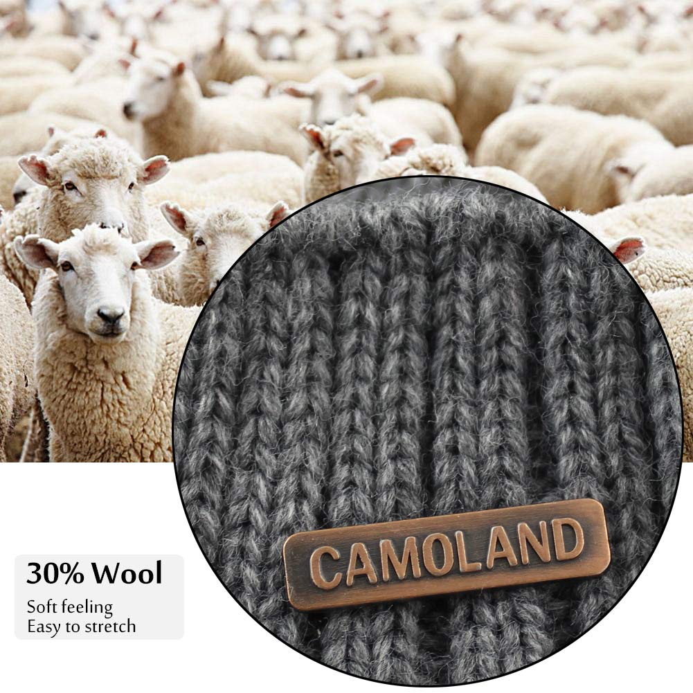 Fleece Beanie with Visor and Earflaps D2666
