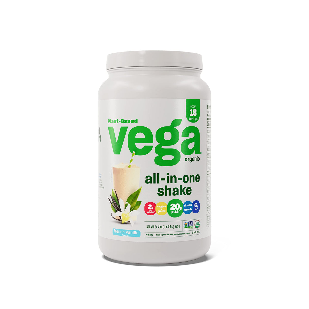 Vegan Vanilla Protein Powder K539