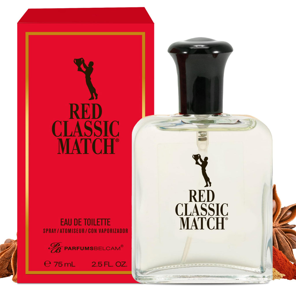 Eau de Toilette Spicy Woody Amber Fragrance 2.54 Fl Oz M53716