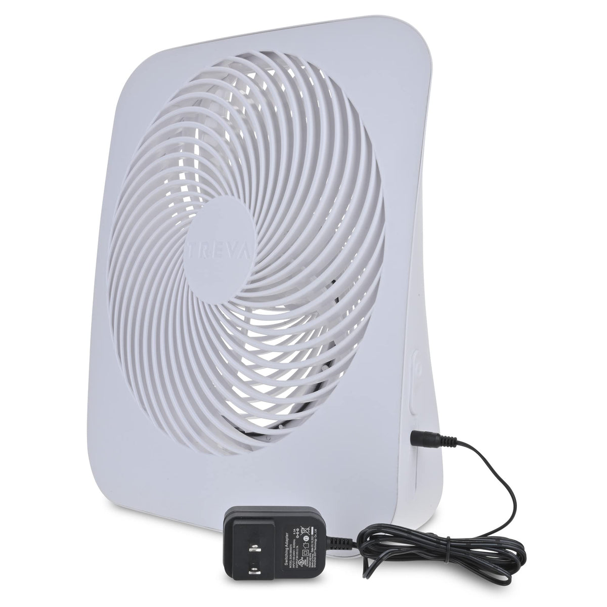 10 in Portable 2-Speed Desk Fan White P96299