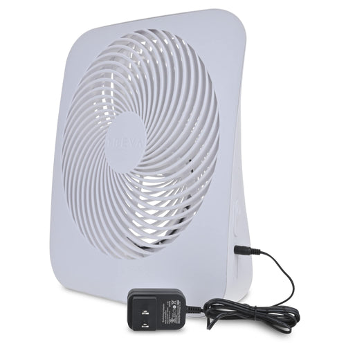 10 in Portable 2-Speed Desk Fan White P96299