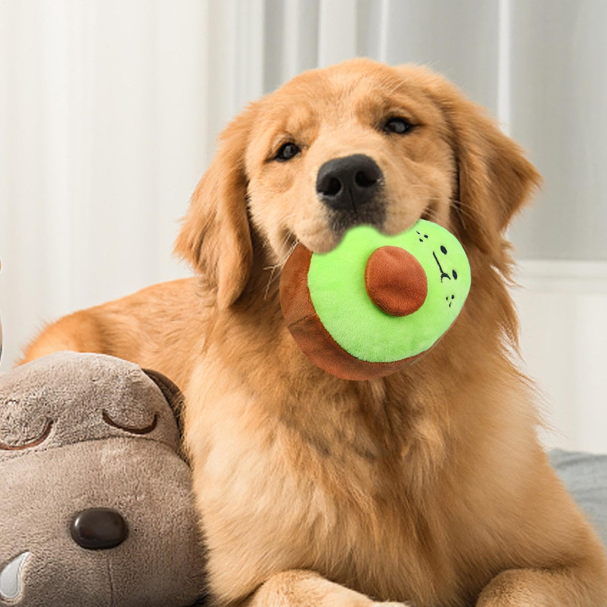 Bite Resistant Squeaky Stuffed Dog Toys Z972166
