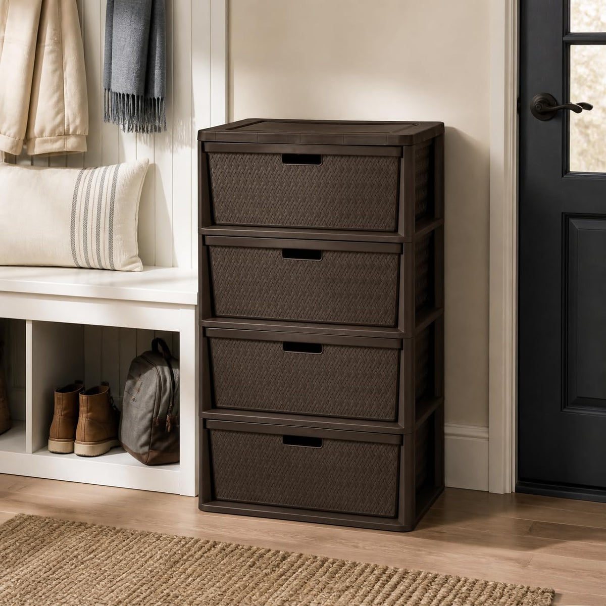 4 Drawer Plastic Storage Organizer V77856