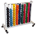 Neoprene Dumbbell Set with Rack M287