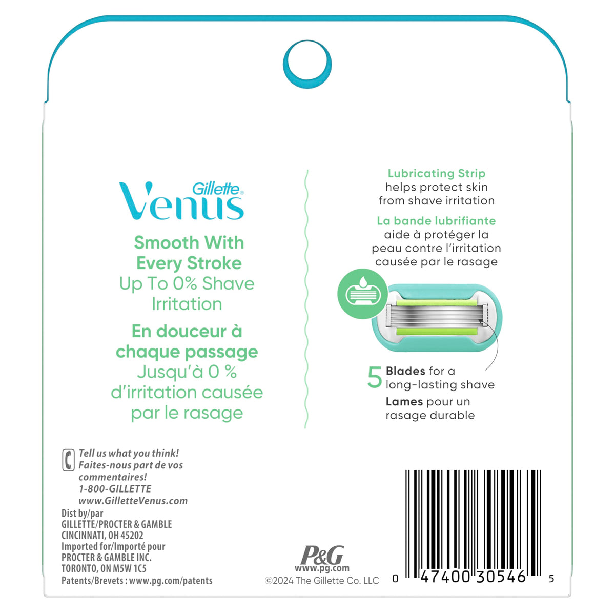 Womens Razor Blade Refills, 6 Count H33577