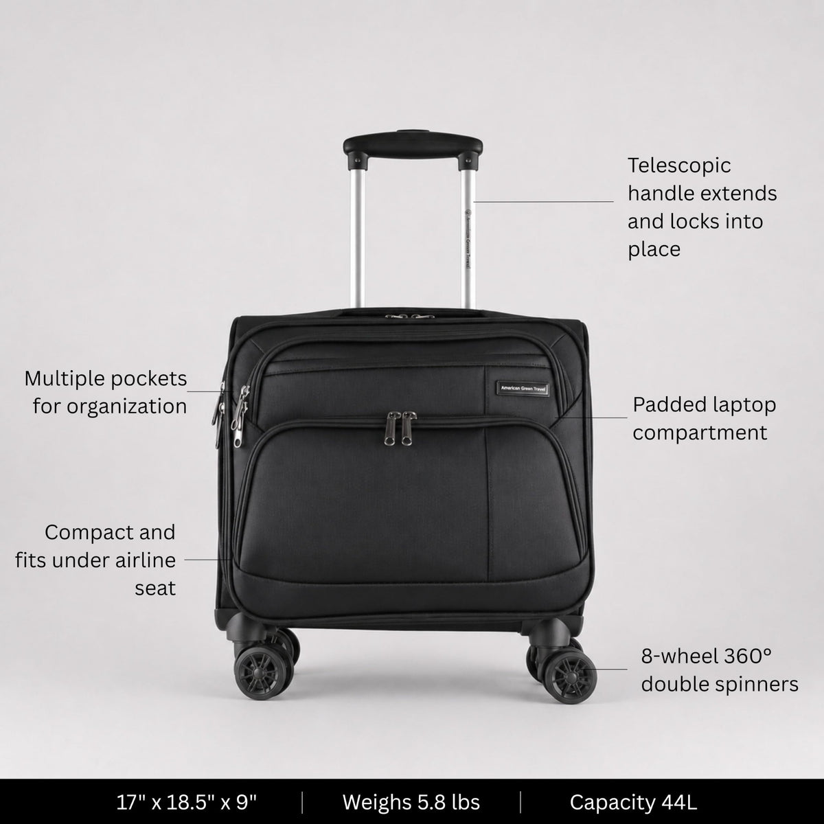 Carry-On Spinner Briefcase K586224