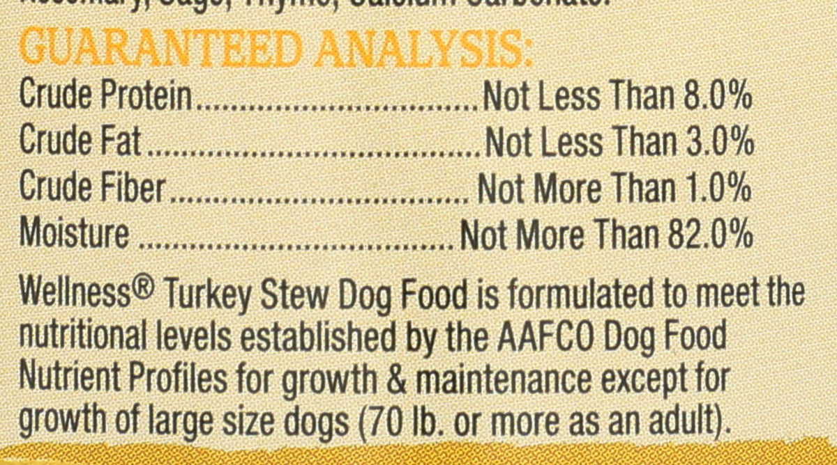 Grain Free Turkey Stew Wet Canned Dog Food 12.5 oz R716